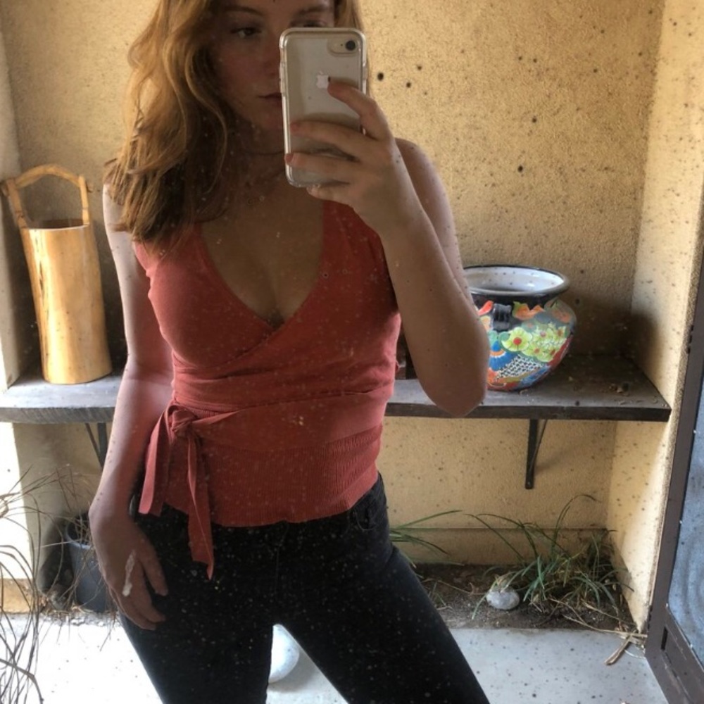 VINTAGE EXPRESS TANK with tie in front